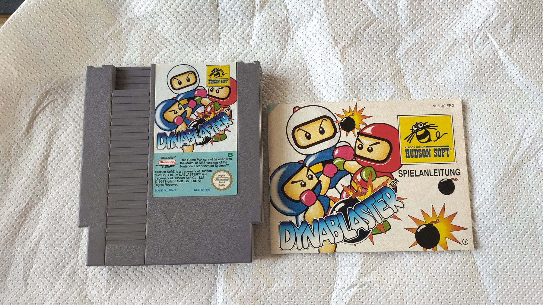 Giochi: Nintendo NES Dynablaster (Bomberman). Top Zustand! – Usato da Birwinken venduto da GTOrg