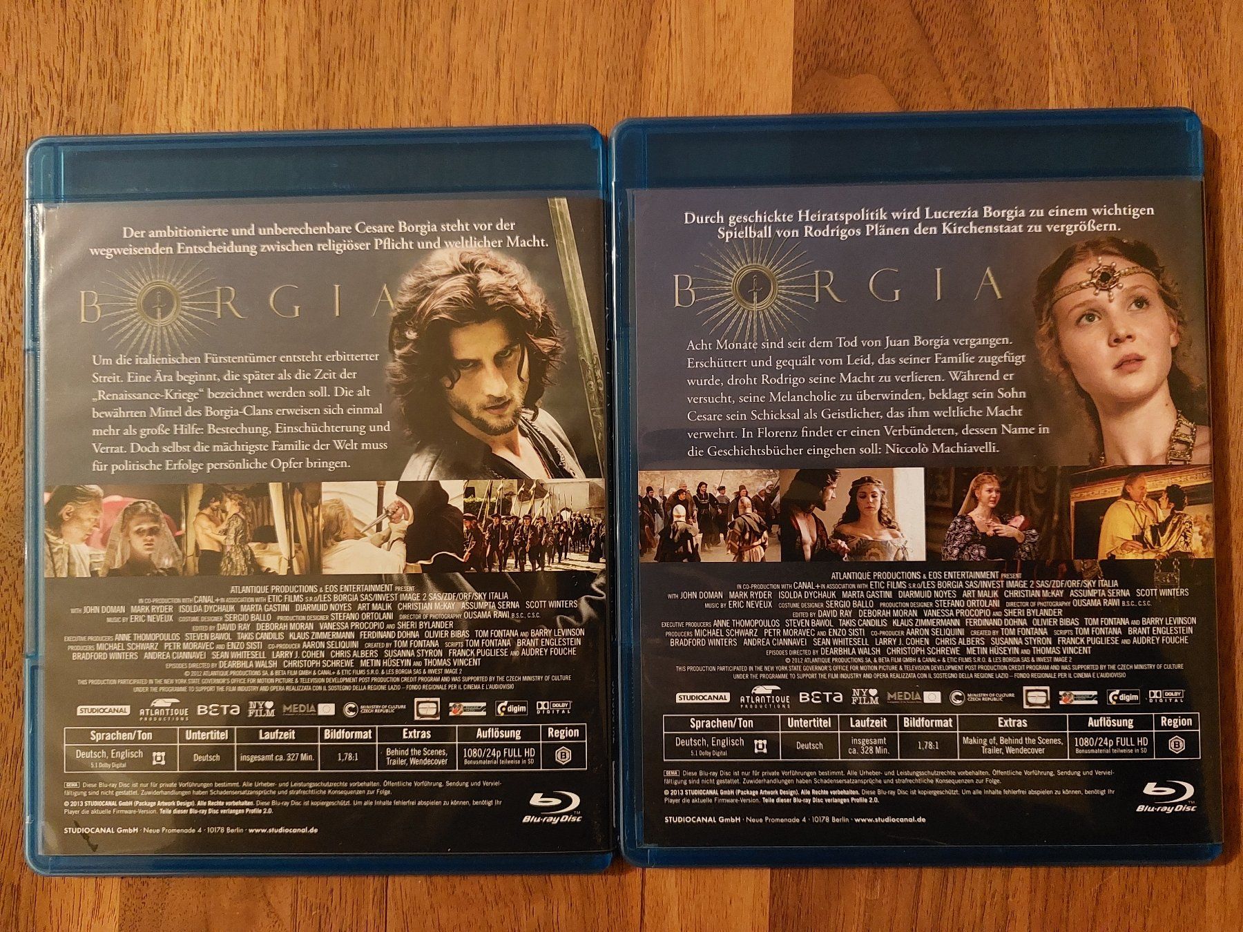 Tutti i DVDs: Blu Ray - Borgia 2. Staffel – Usato da Rheinfelden venduto da FilmAuktion 3