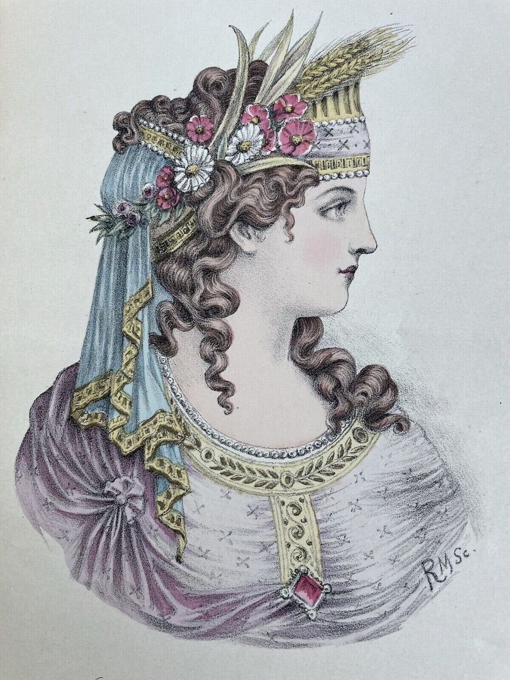 Bücher: Nissy E. Coiffures historiques avec Descriptions. Paris o. J – Gebraucht aus Morges von SevArt