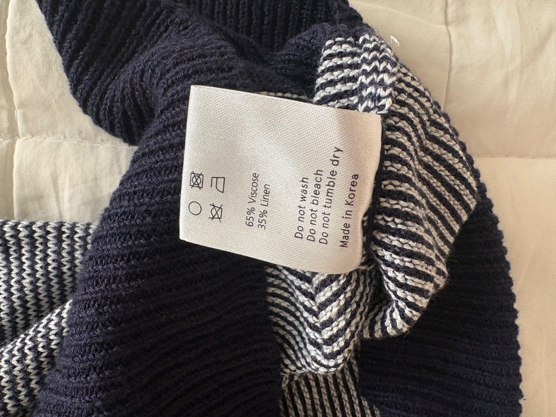 Tops: Moondal Viscose & Linen Knit Sleeveless Top – Gebraucht aus Frauenfeld von Classiclover 2
