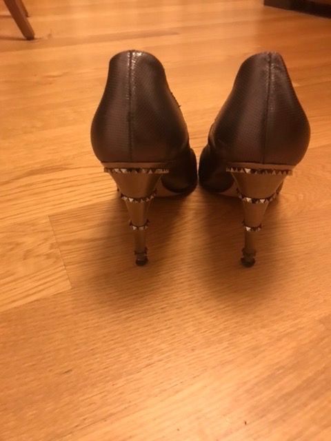 Damenschuhe: Chaussures , 38 , cuir , Biond – Gebraucht aus Boudry von JulieG13 2