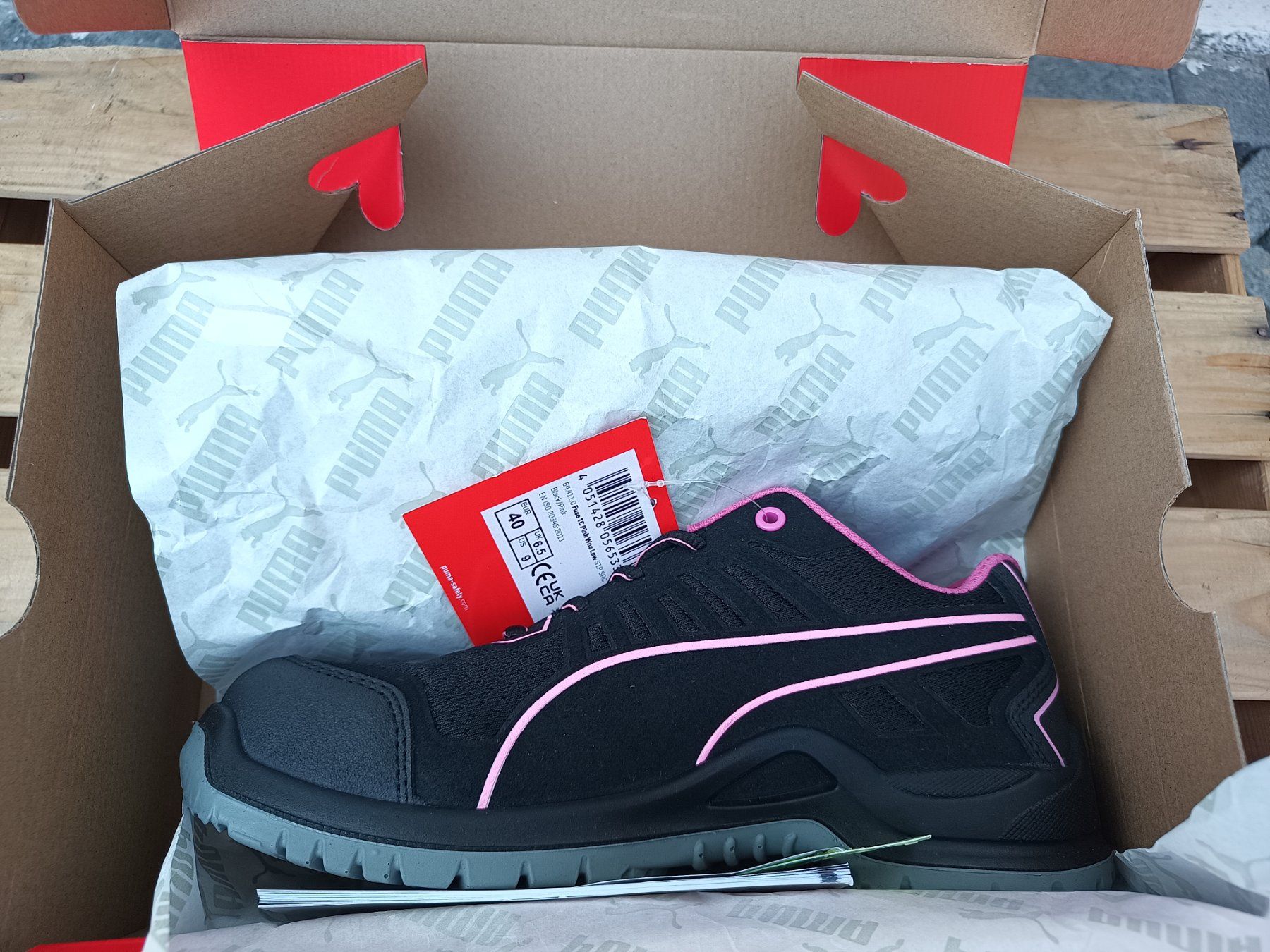 Puma Herrenschuhe: Puma Sicherheitsschuhe S1P 40 – Neu und originalverpackt aus Oberegg von A-Z.Handel.Loehrer 7