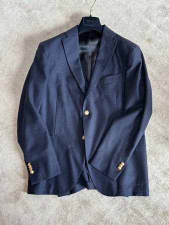 „the Blazer“ von BOGLIOLI, Nachtblau, Gr. 52