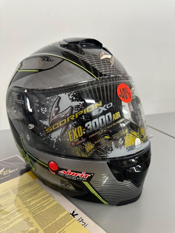 Casques & visières: Scorpion Exo-3000 Air Stroll Gr.L (58-59cm) – Neuf avec emballage d'origine à Schänis par alegra8853