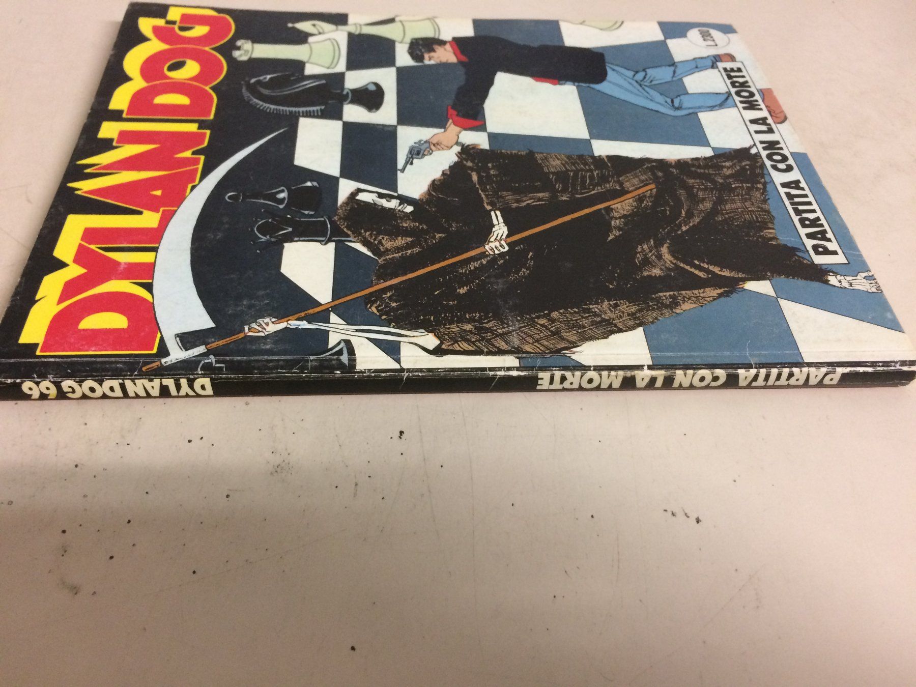 Comics: DYLAN DOG # 66 PARTITA CON LA MORTE Sergio Bonelli 1992 – Gebraucht aus Vezia von Aquarius_Age 2