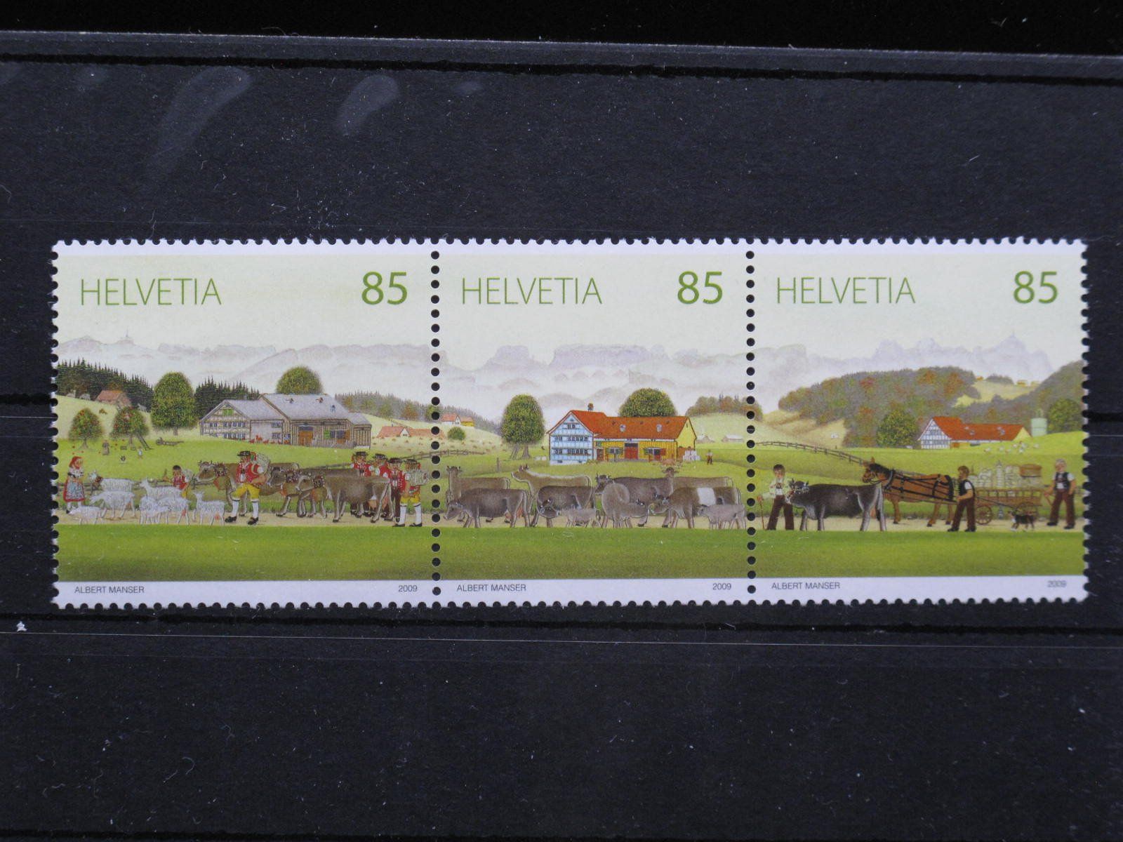 Alle Briefmarken: CH 2009 Appenzell Alpabfahrt BL ** – Gebraucht aus Wil SG von fva01
