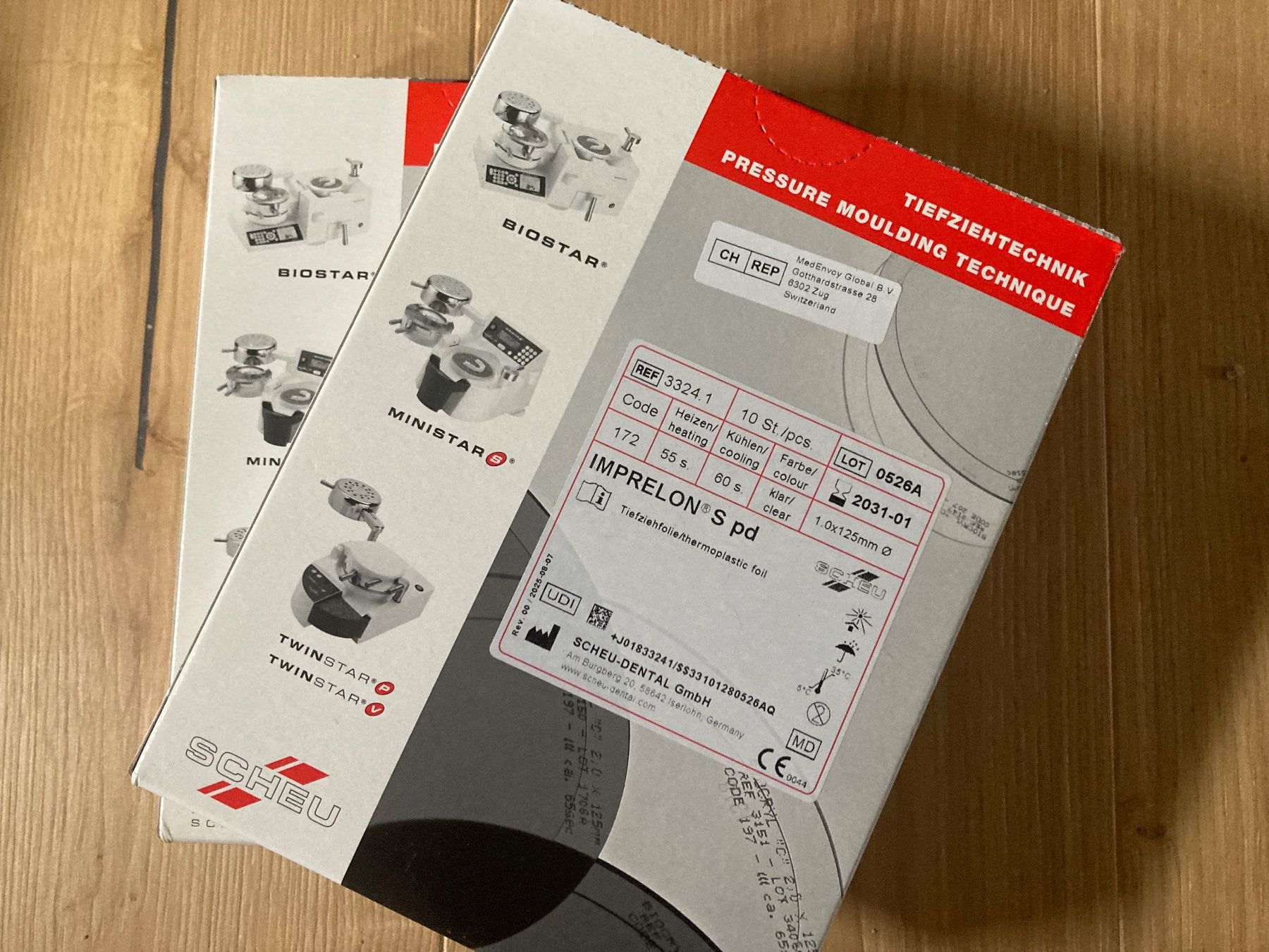 Folien: Scheu Imprelon S pd Paket – Neu und originalverpackt aus Kaltbrunn von Silberkiste