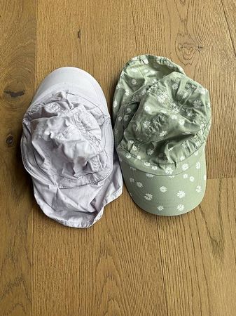 Sonnenhut Cap Set mit Nackenschutz Gr. 86/92 H&M