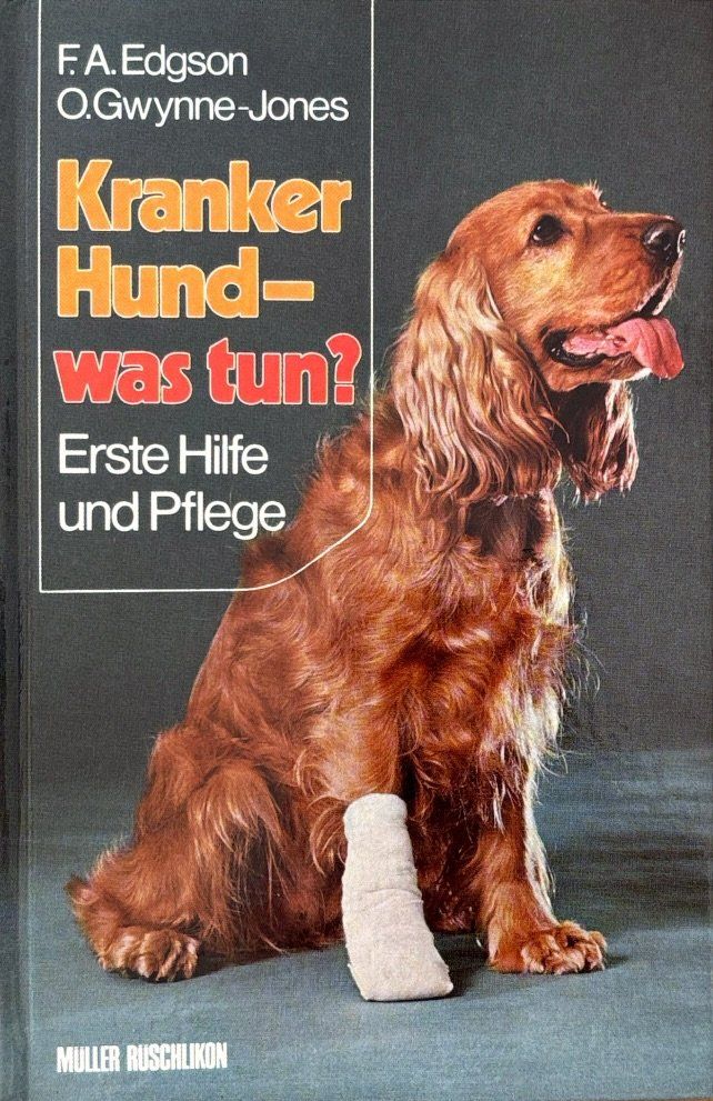 Libri: Edgson F. A., Kranker Hund - was tun? – Usato da Sarnen venduto da Livres