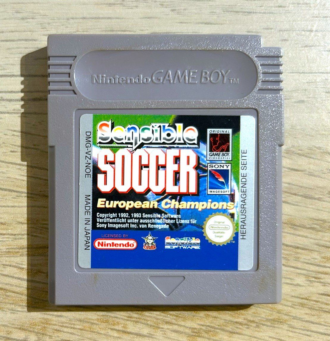 Nintendo Spiele: Sensible Soccer Gameboy – Gebraucht aus St. Gallen von Alpine.Arcade