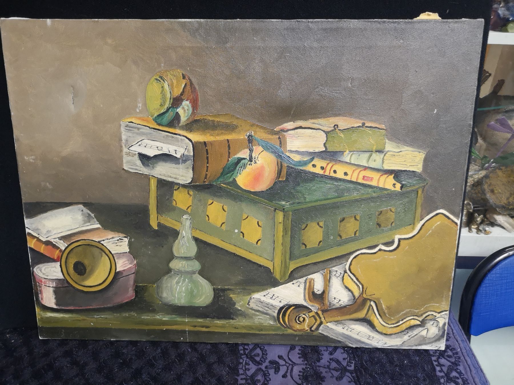 Gemälde: NATURE MORTE – Gebraucht aus Genève von Qanil77