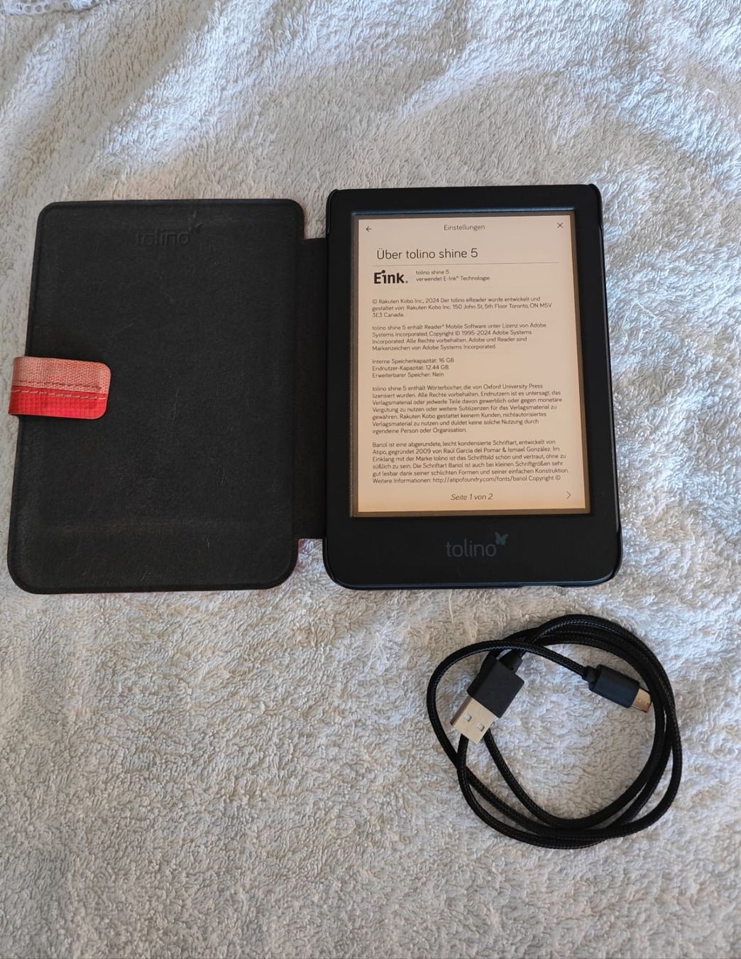 Tolino Tablet PC: Tolino shine 5 e-Book-Reader – Gebraucht aus Zollikofen von zar_j67f 2