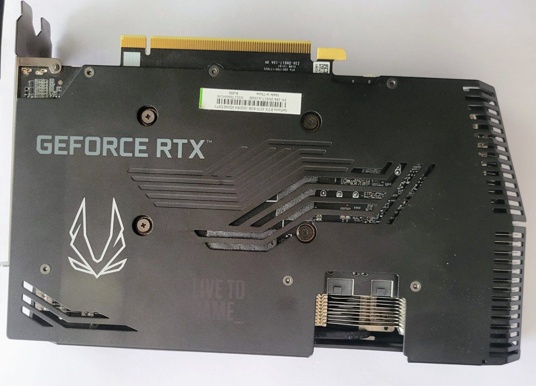 Zotac Schede grafiche: ZOTAC Gaming GeForce RTX 3070 8GB – Usato da Menziken venduto da oktaych 1