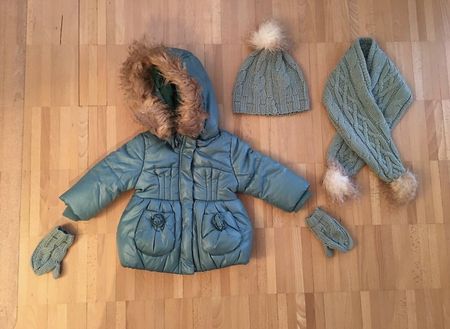 Winterset Mayoral Chic, Gr. 68, Top Zustand, Mütze, Schal