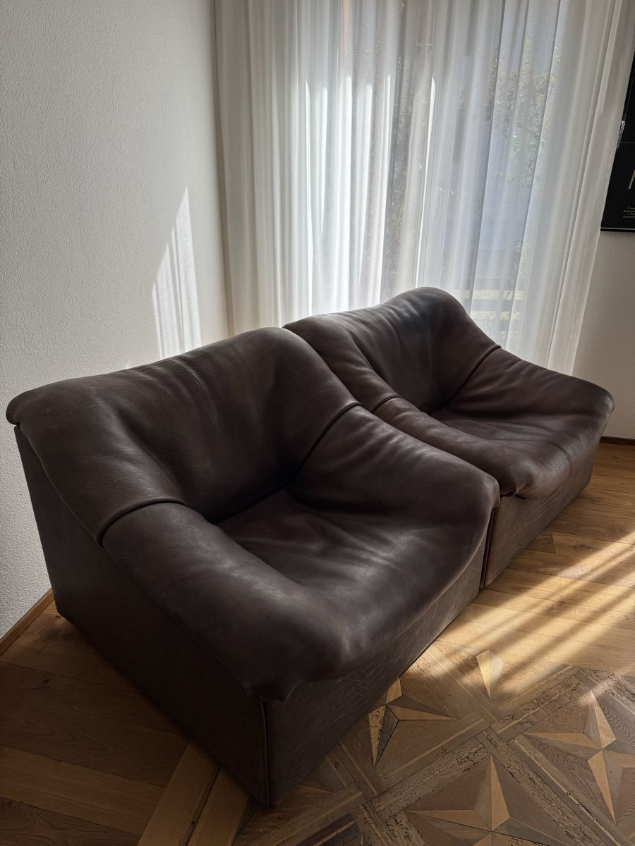 De Sede Divani: de Sede DS-46 Leder Sessel / Modulsofa – Usato da Neuheim venduto da LucasCorreia 2
