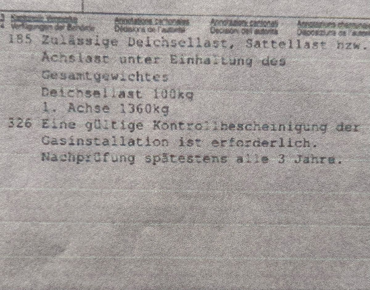 Bürstner Veicoli da campeggio: Wohnanhänger Bürstner 410TS – Usato da Betschwanden venduto da Dognose 7