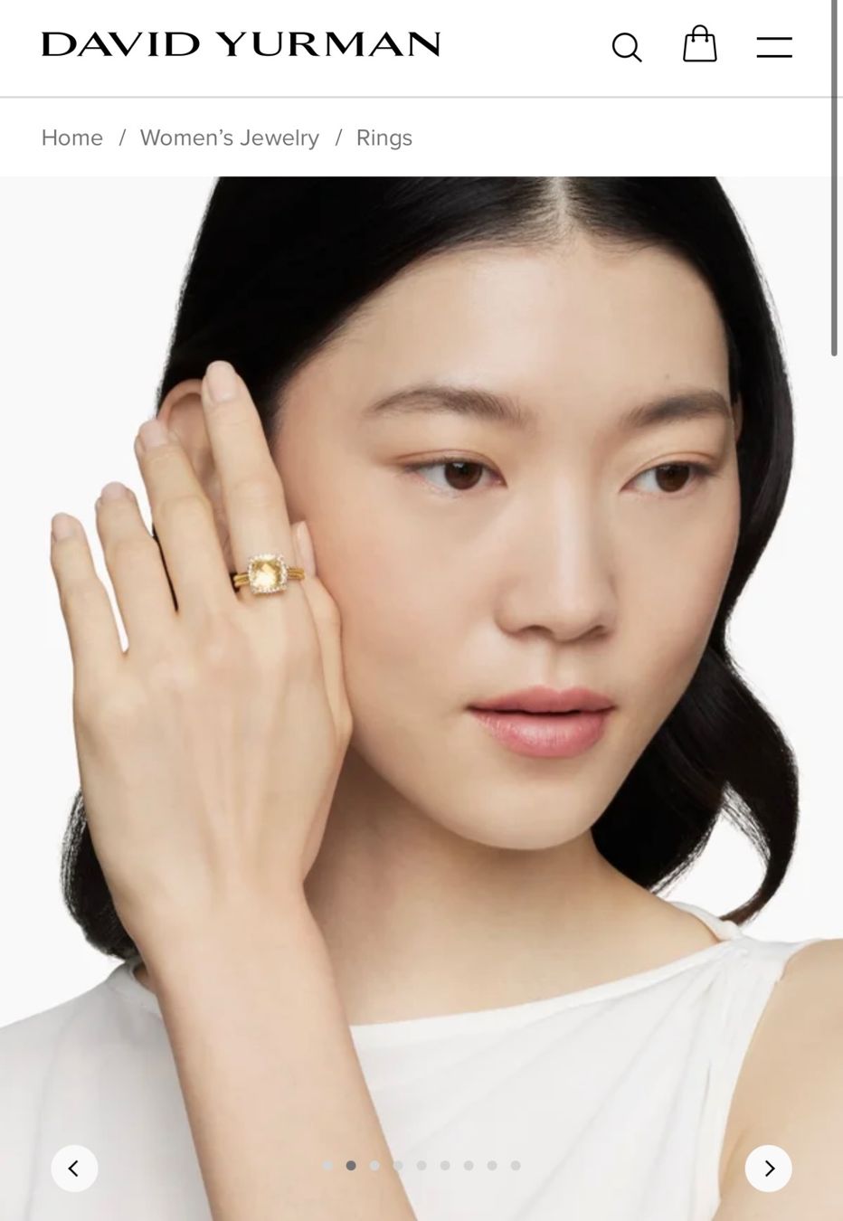 Anelli: David Yurman Chatelaine Cintrine and Diamonds Ring – Usato da Nyon venduto da My_wardrobe 2