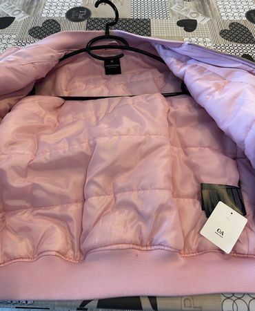 Veste bomber rose taille 36 neuve