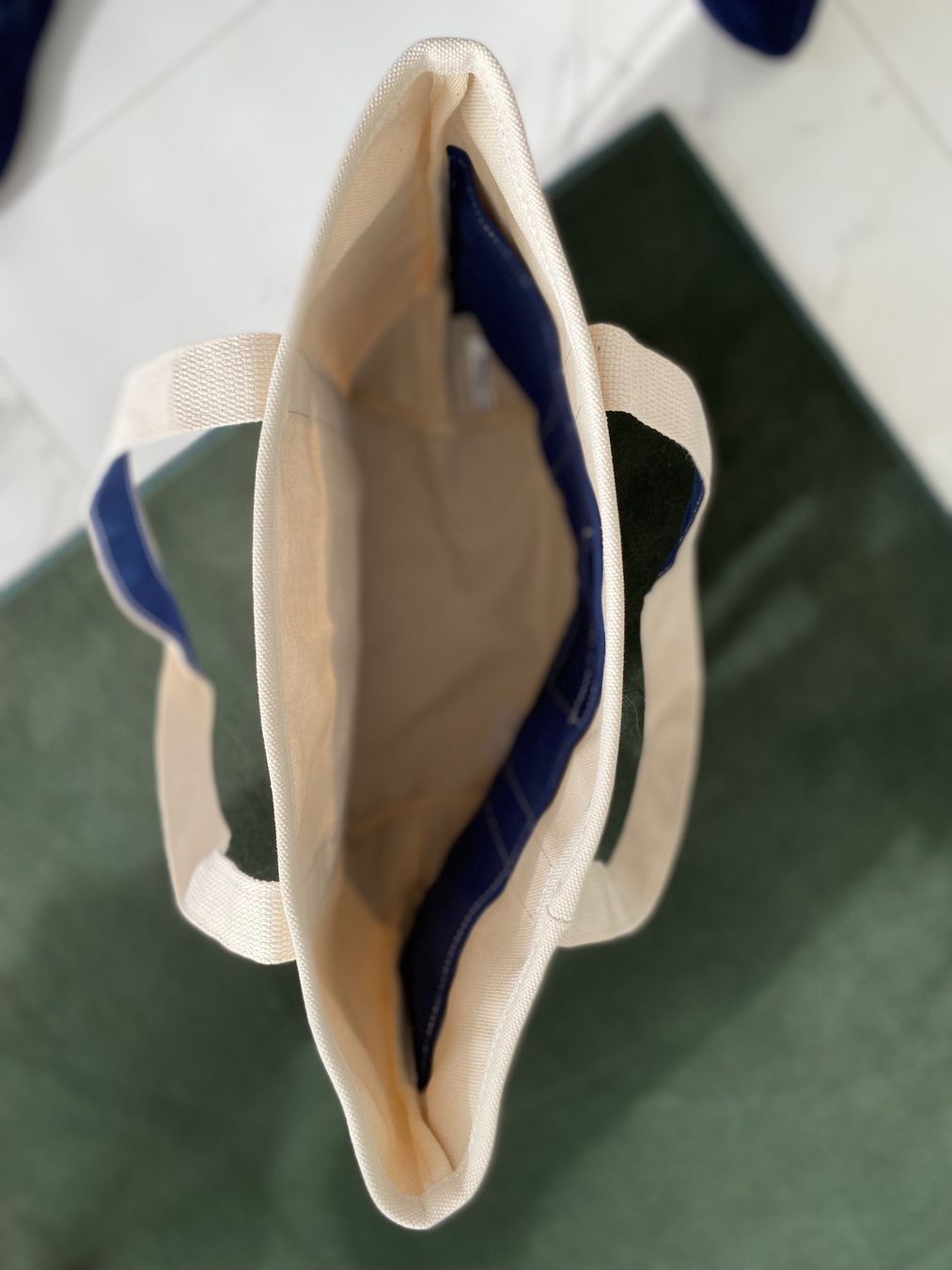 Borse da donna: Badetasche oder Shopper Br. 44, Höhe 34, Bodenbr. 15 cm – Nuovo e nell'imballaggio originale da Zürich venduto da DidierTG 2