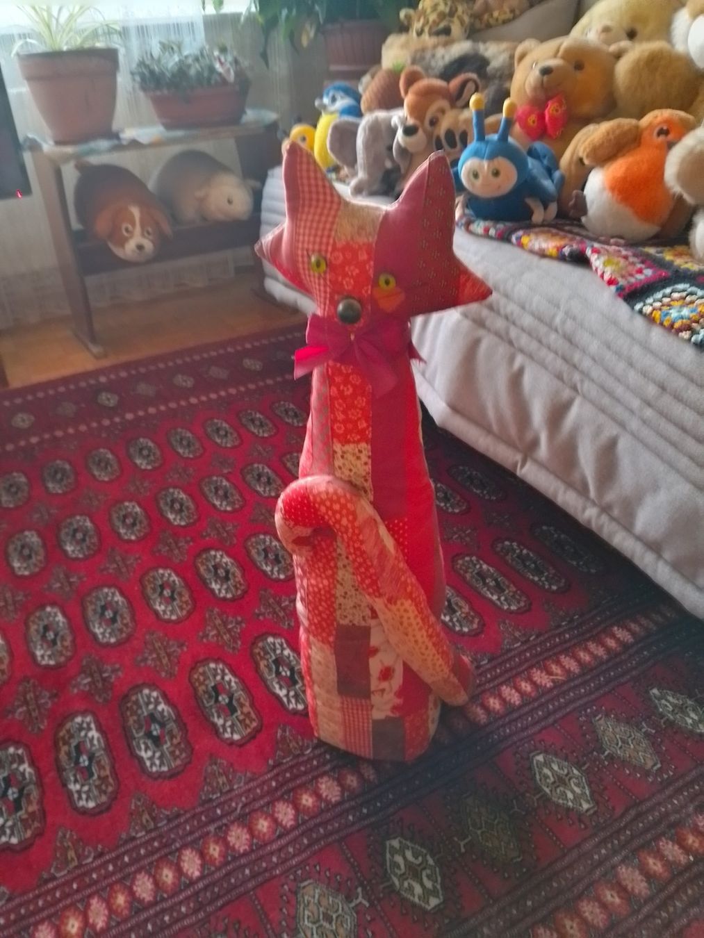 Tutte le decorazioni: 1 chat peluche rouges – Nuovo (secondo la descrizione) da yverdon-les-bains venduto da polochristophe