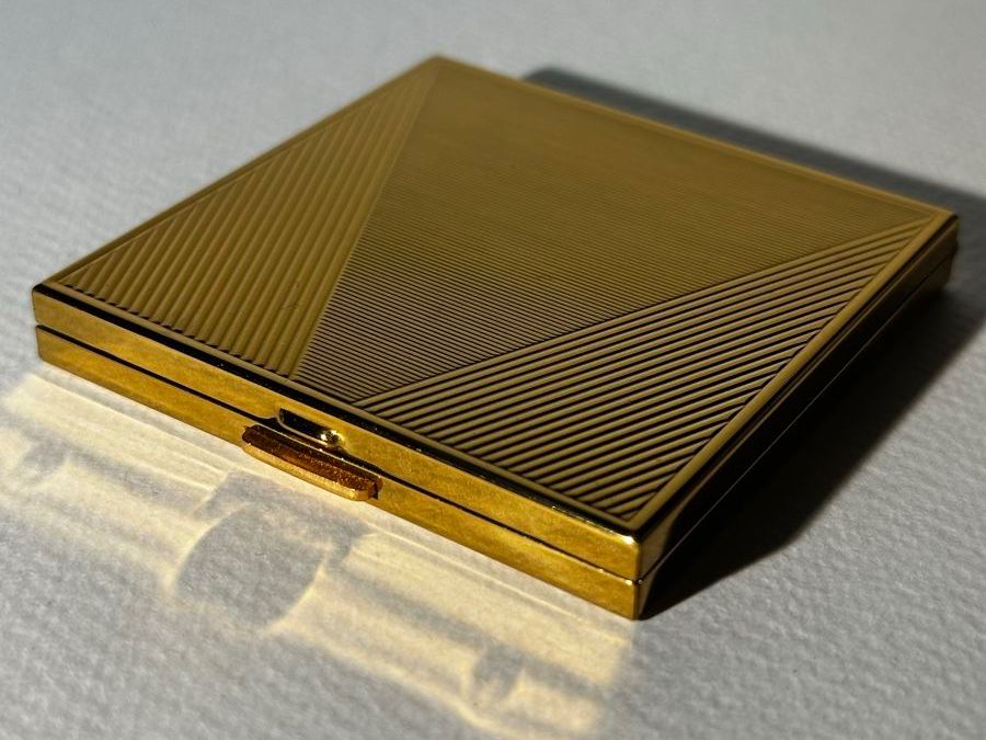 Make-up: Dunhill Clearview Powder Compact unused – Nuovo (secondo la descrizione) da Zürich venduto da RatsTreasure 3