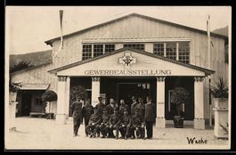 Stans, Gewerbe-Ausstellung 1923, Männer
