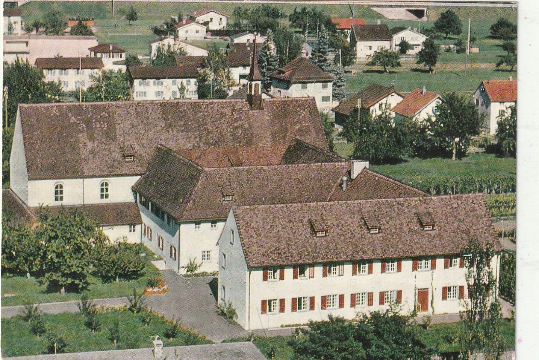Ansichtskarten: Kapuzinerkloster Mels – Gebraucht aus Lumbrein von made02