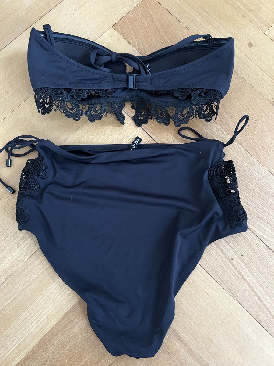 Beldona Costumi da bagno & Bikini: BELDONA Schwarz Bikini mit Spitze Gr. 38  – Usato da Schaffhausen venduto da vandemonian 7