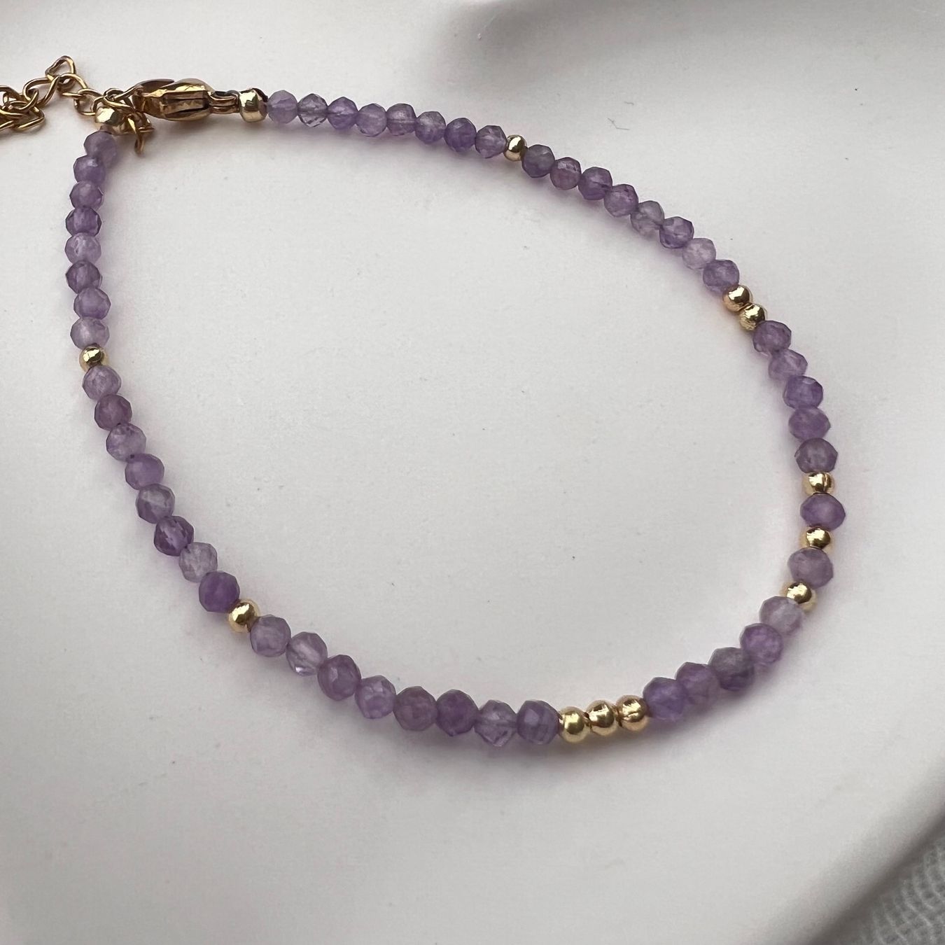 Bracciali & Braccialetti: Bracelet en améthyste - Amethyst Armband – Nuovo e nell'imballaggio originale da Pully venduto da sunaddict 3