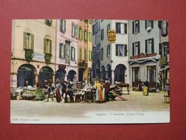 Lugano - Mercato, Piazza Liceo