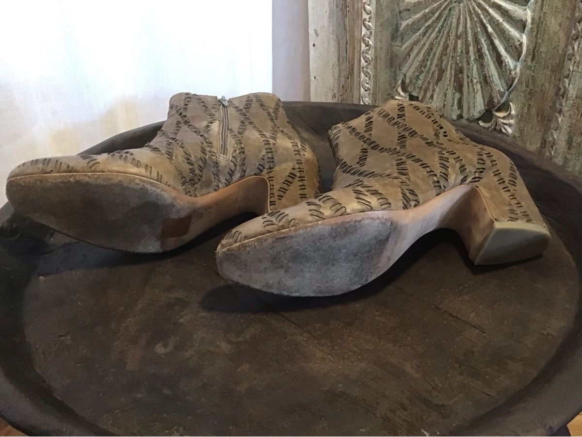 Vic Matié Damenschuhe: Leder Stiefel von Vic Matié Gr. 41 – Gebraucht aus Birsfelden von rah_8bfj 6