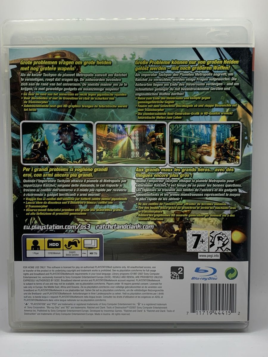 Sony Giochi: Ratchet & Clank: Tools of Destruction - PS3 – Usato da Ostermundigen venduto da RG-Collector 1