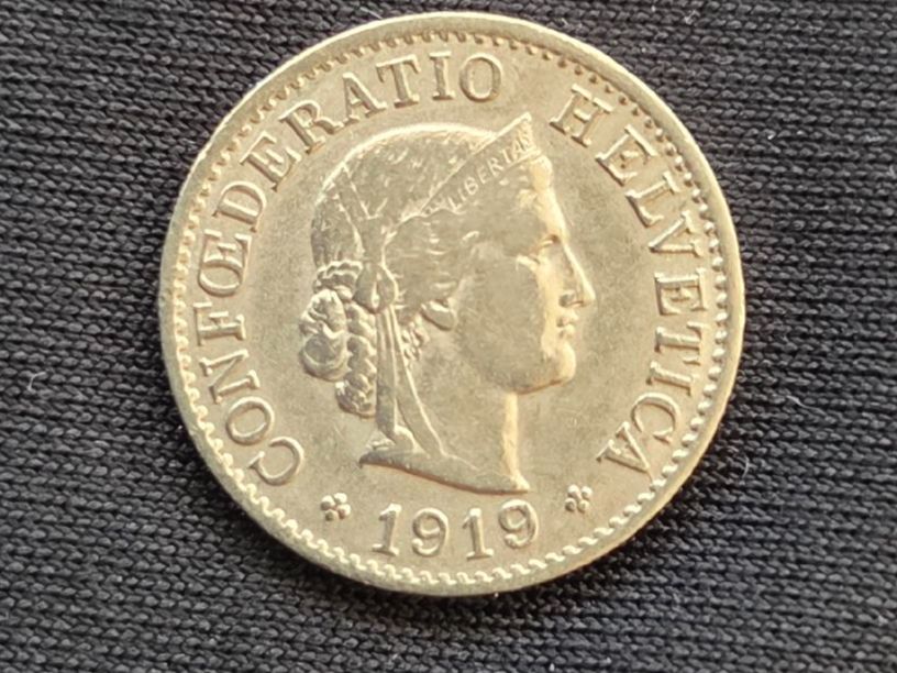 Tutti le monete: 5 cts 1919 – Usato da Genève venduto da bbastos