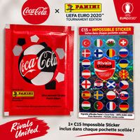 C15 Impossible Sticker Panini EURO 2020 EM Coca-Cola OVP