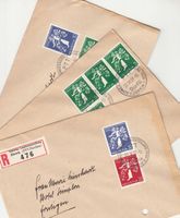 Landi 1939 3 Briefe