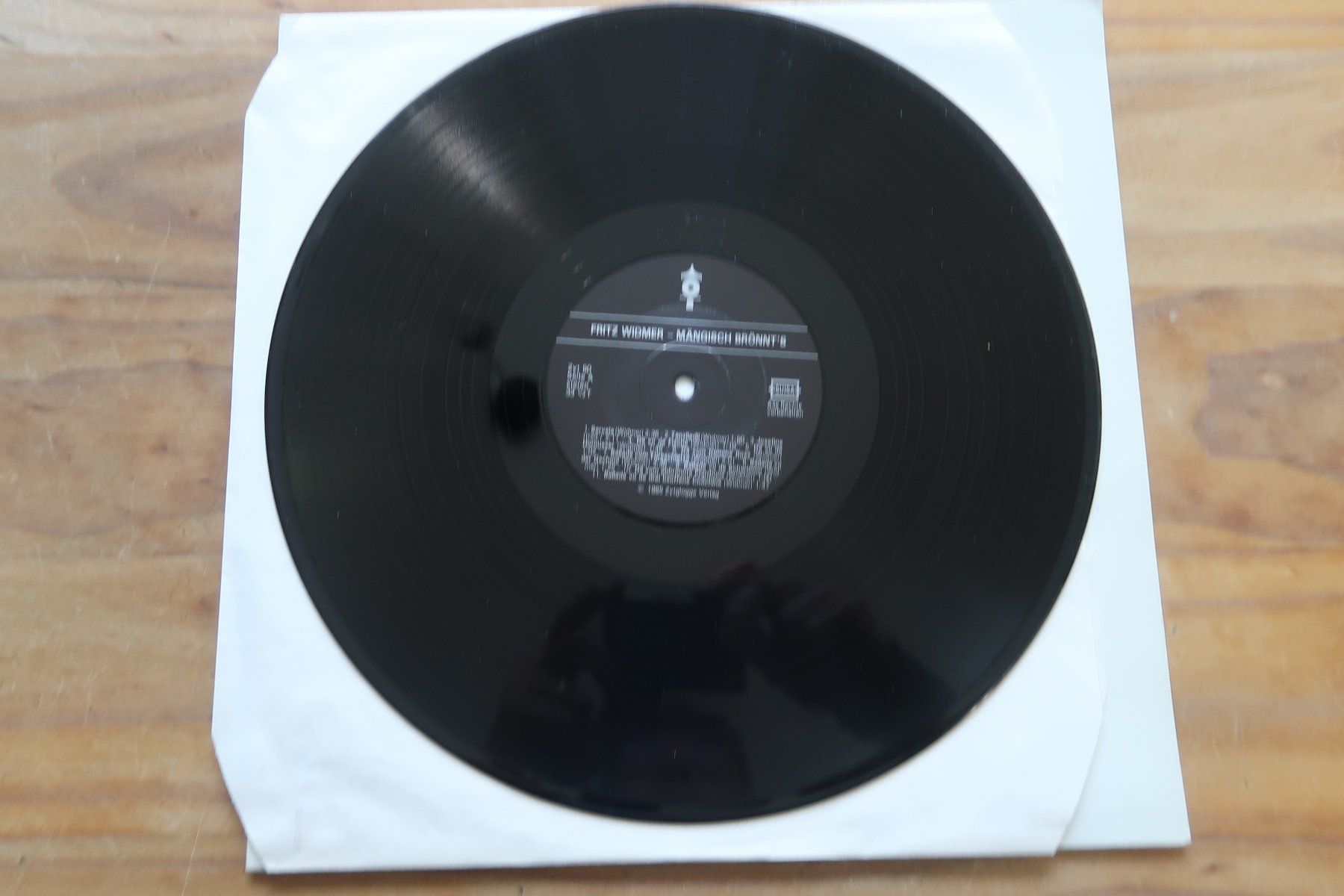 Dischi in vinile: FRITZ WIDMER - MÄNGISCH BRÖNNT'S - VINYL LP – Usato da Basel venduto da Patiscat 3