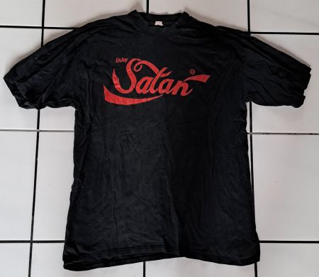"Enjoy Satan" T-Shirt, 90ies Kult!