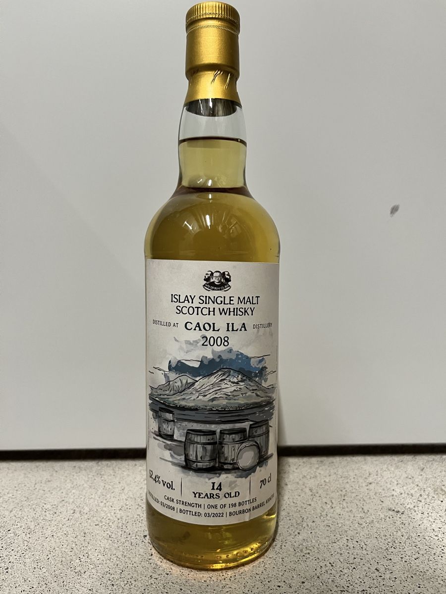 Caol Ila Spirituosen: Caol Ila 14 Jahre Wu Dram Clan 52.4% – Neu und originalverpackt aus Mönchaltorf von Drammer