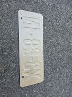Nummernschild NF-85-GX 