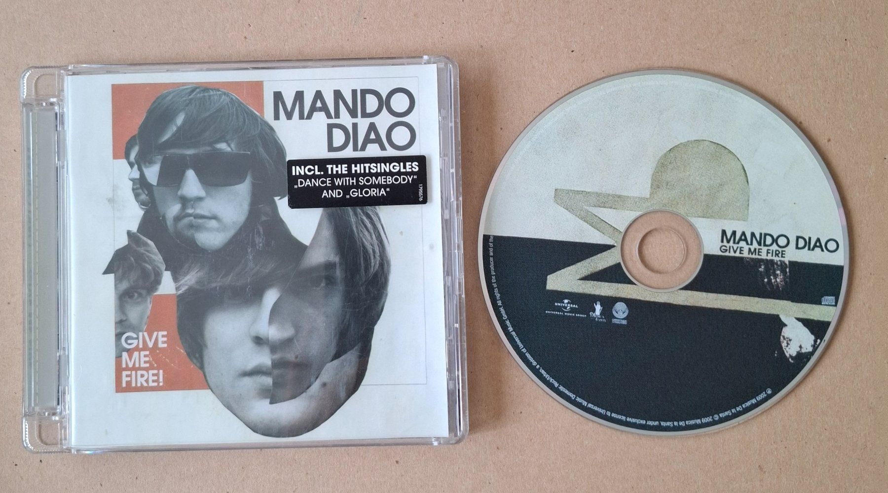 CD: CD: MANDO DIAO - Give me Fire - 2009 – Usato da Wil SG venduto da Clanx