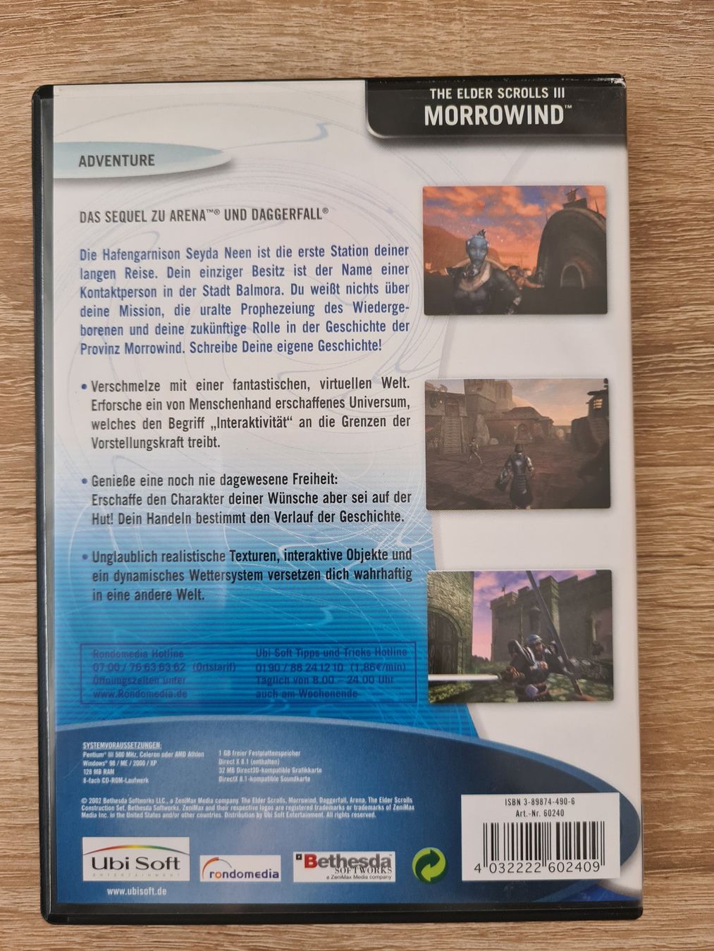 Jeux: The Elder Scrolls III Morrowind - PC – D'occasion à Carouge GE par Franllo 1
