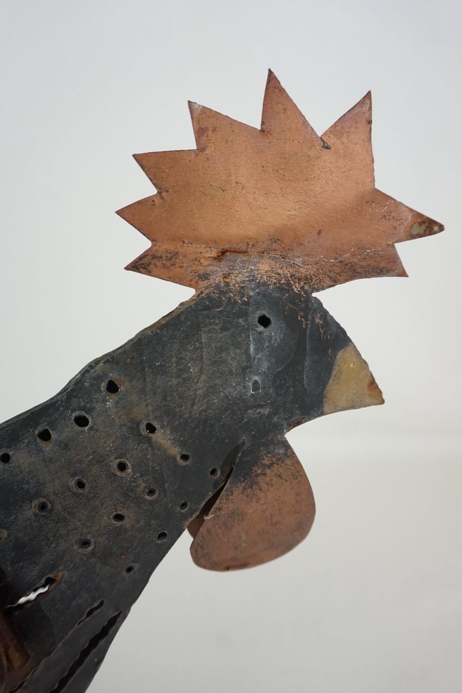 Tutte le decorazioni: Schwarz-brauner Dekohahn aus Metall – Usato da Pratteln venduto da Restwert_Pratteln 5