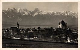 Thun mit Stockhornkette