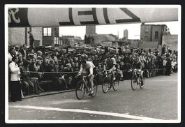 9 Flensburg, Fahrrad Rennen 1948 in Flen