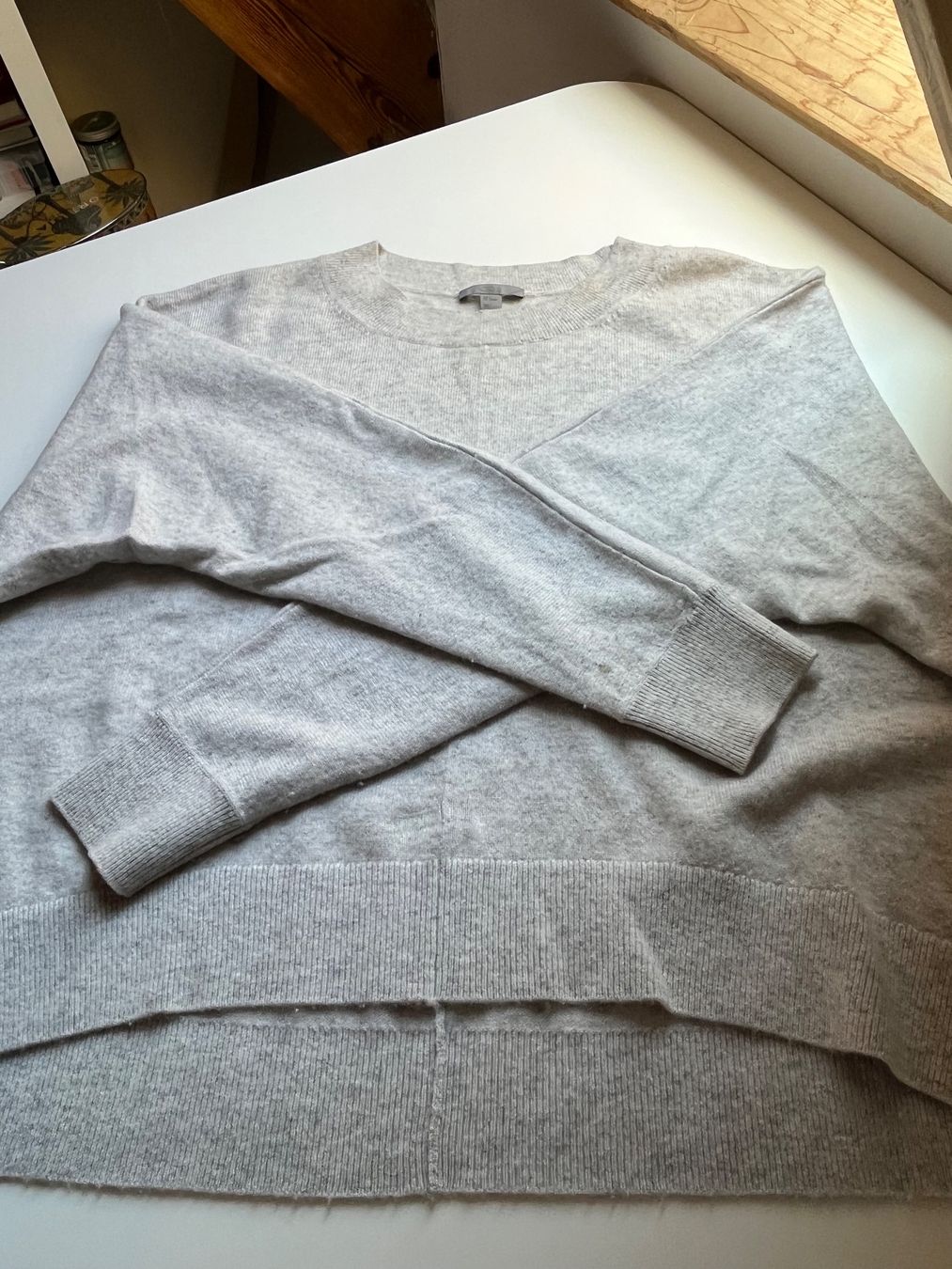 Cos Pullover & Sweatshirts: Pull cachemire COS gris clair, taille S – Gebraucht aus Lausanne von alcd_1005 4