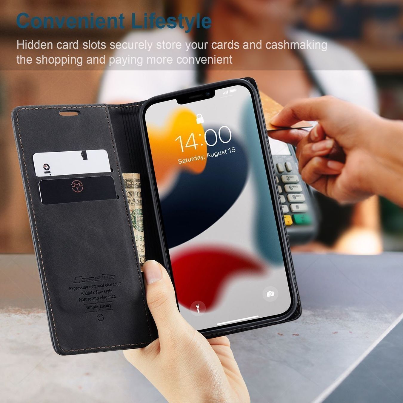 Covers & Schutzfolien: Hülle Handyhülle iPhone 13 Pro Flipcase – Neu (gemäss Beschreibung) aus Thun von yesky 6