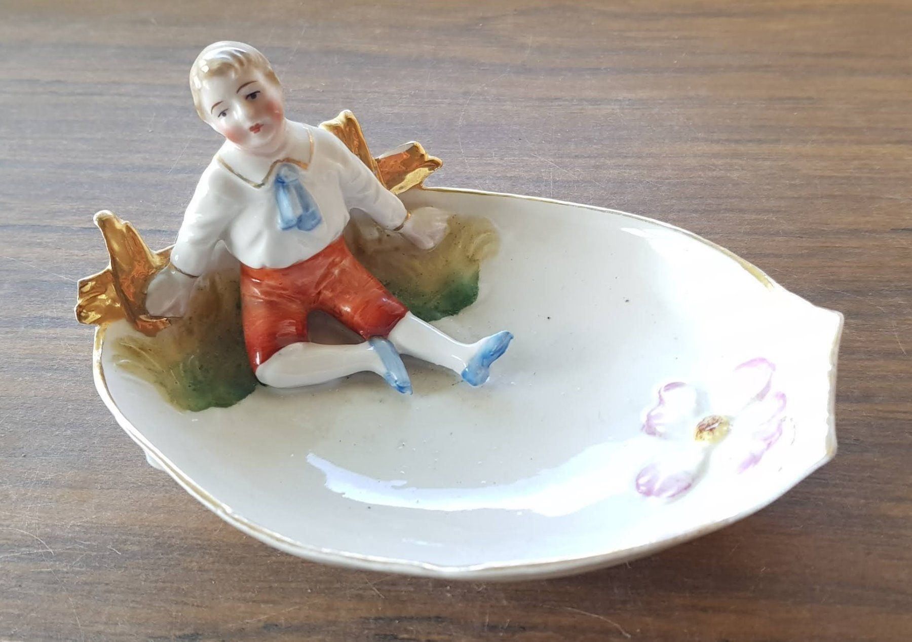 Statuette: Porzellanfigur Schale antik – Usato da Mörschwil venduto da antiksalon 5
