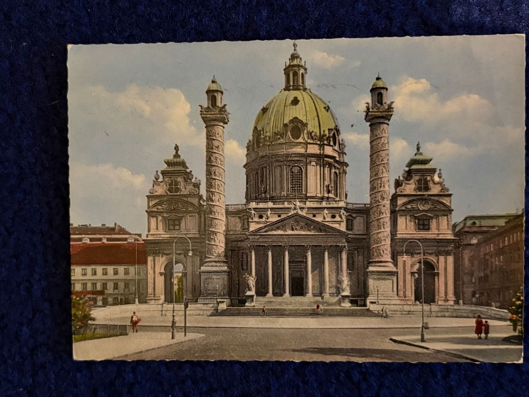 Cartoline postali: 4 alte Ansichtskarten Wien, div. Sujets, von ca. 1960 – Usato da Biel/Bienne venduto da TomBaBi 2