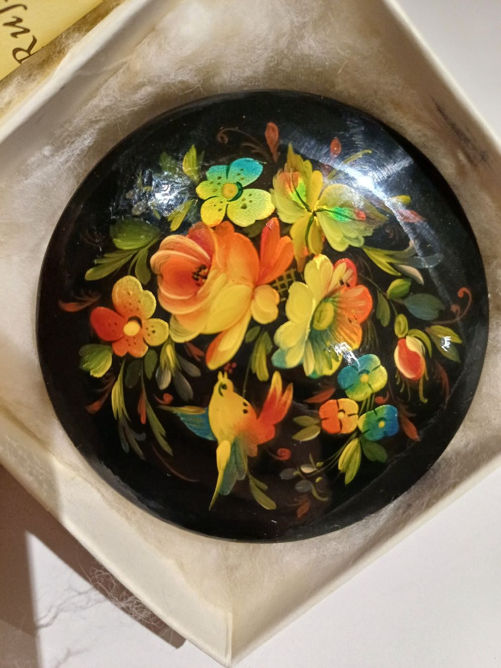 Tutte le decorazioni: Miniaturmalerei Lackdose, Russland, glänzend – Nuovo (secondo la descrizione) da Zürich venduto da Avocadokern 1