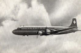 Swissair - Transatlantic DC-6 B